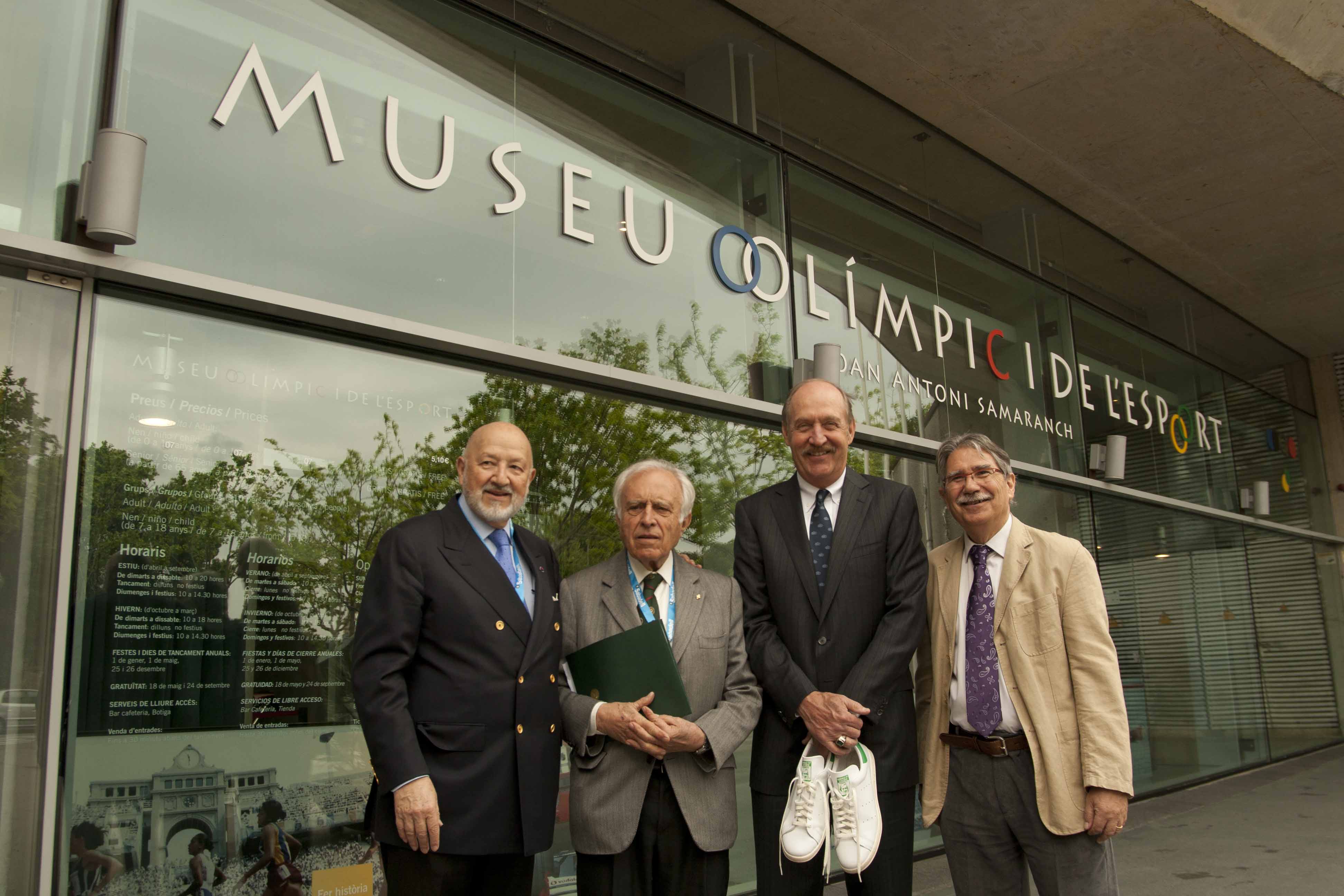 Juan C. Caappello, Joan Maria Tintoré, Stan Smith i Juli Pernas